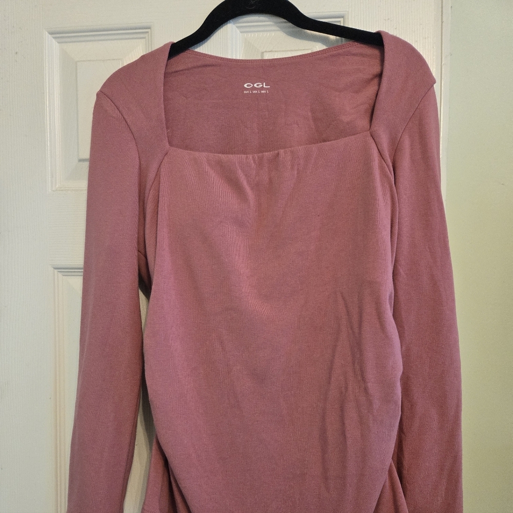 Women's Pink Long Sleeve Top OGL